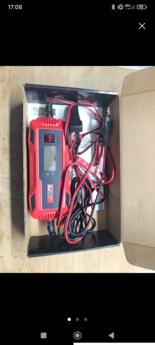 2 cargadores batería 12v