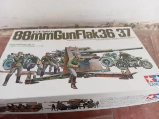 Maqueta Tamiya 88mm Flak 36 37