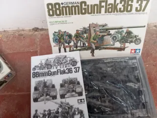 Maqueta Tamiya 88mm Flak 36 37