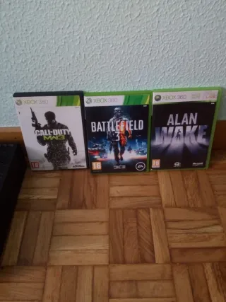 Xbox One Negra + Mando y Juegos