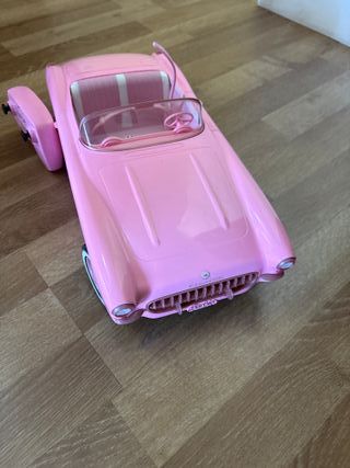 Coche Barbie 40cm con Mando a Distancia
