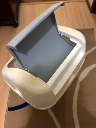 Balde Lixo Grande 30L Tampa Basculante