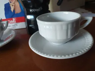 Caffettiera ECCOMI e 2 tazzine