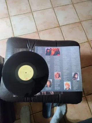 Saxon Rock the Nations LP 1986 France