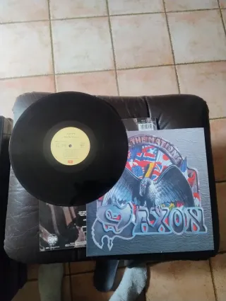 Saxon Rock the Nations LP 1986 France