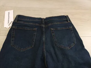 Pantalón Vaquero Elástico de Ajuste Recto 32W 30L