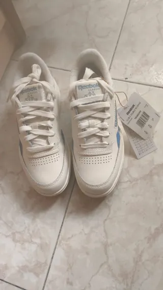 Zapatillas Reebok Club C Double Revenge Beige/Azul