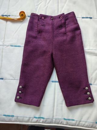 Pantalón Llorca Talla 10 Morado