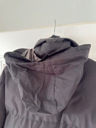 Chaqueta acolchada negra