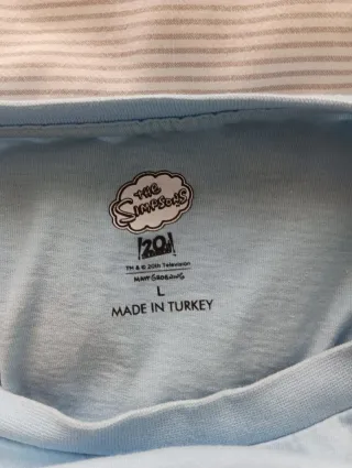 Camiseta Los Simpsons Talla L.