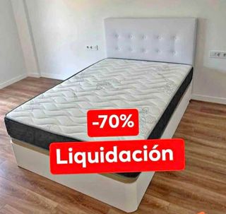 Colchón y canapé abatible