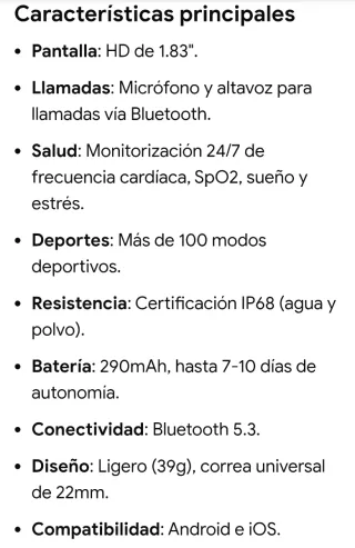 Smartwatch ZTE Watch Live 3