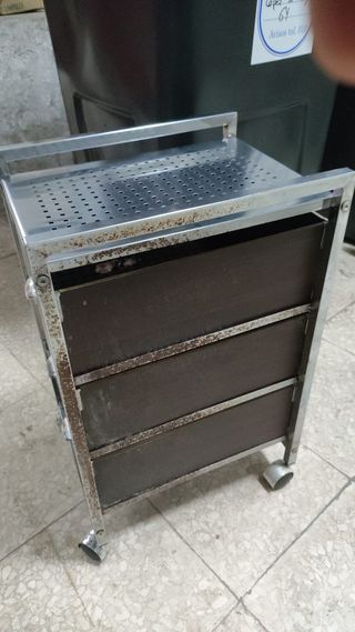 Carrito Auxiliar 3 Cajones Cocina Baño