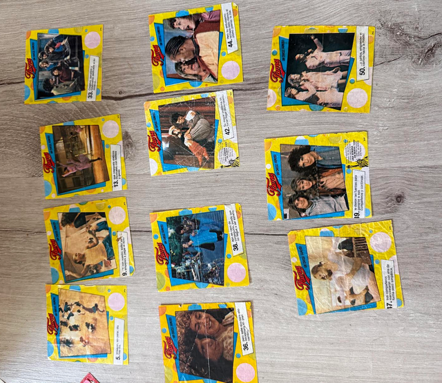 11 Cromos Chicles FAMA A BAILAR