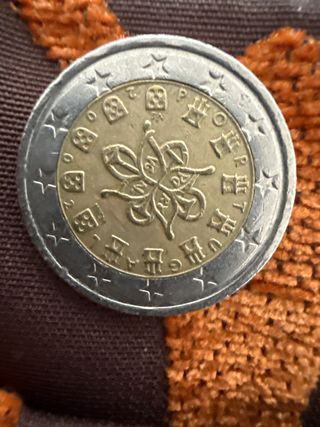Moneda 2 Euros Portugal 2002