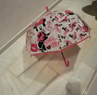 Paraguas Minnie Mouse Nuevo