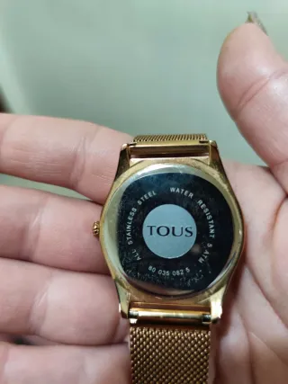Reloj Tous Mujer Dorado y Blanco