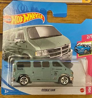 Hot Wheels Dodge Van Coleção 3 Unidades