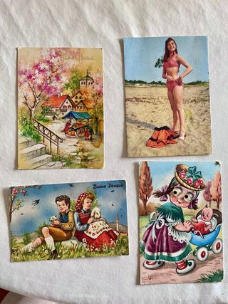 Cartoline d'epoca vintage