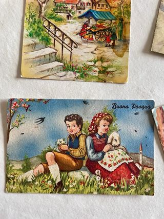 Cartoline d'epoca vintage