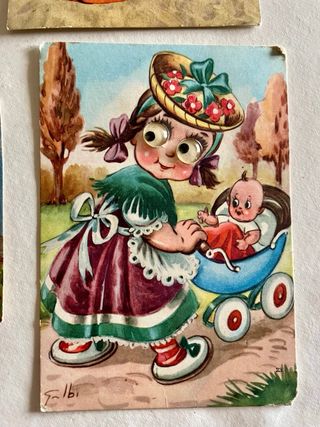 Cartoline d'epoca vintage