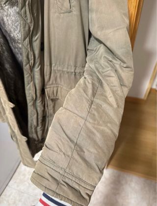 Abrigo Tommy Hilfiger verde/marrón