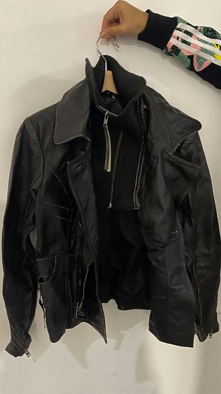 Cazadora de piel Vero Moda