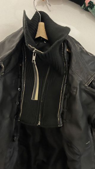 Cazadora de piel Vero Moda