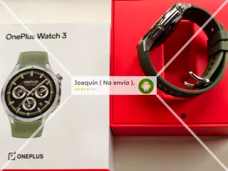 OnePlus Watch 3 46mm Verde/Plata