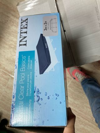 Piscina usada una vez con set de depuradadora full