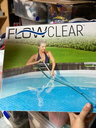 Piscina usada una vez con set de depuradadora full