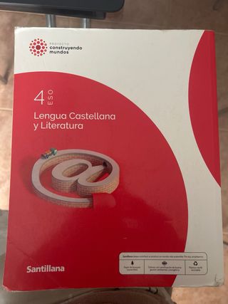 LENGUA Y LITERATURA 4 ESO CONSTRUYENDO MUNDOS