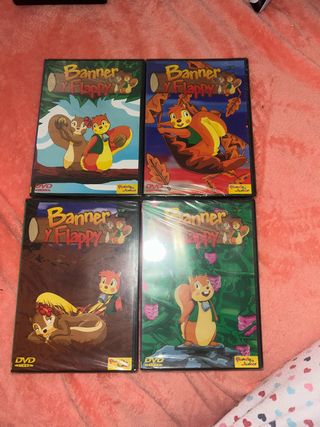 Pack 4 DVDs Banner y Flappy (Nuevo)