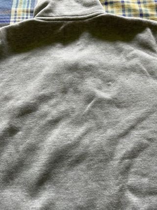 Sudadera Green Coast media cremallera gris S