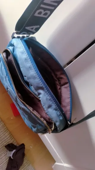 Bolso bandolera acolchado mujer