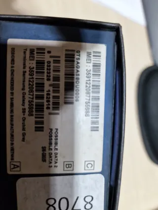 Samsung S8+ 64GB Grigio