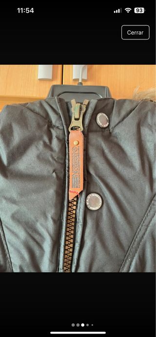 Geographical Norway Chaquetón Negro Multicolor