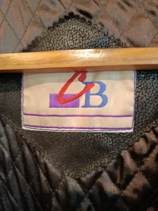 Chaqueta de piel marrón Talla M