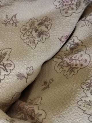 Copriletto Matrimoniale Vintage Damascato Anni '50