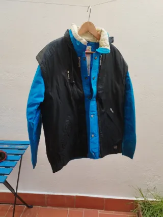 Anorak con chaleco desmontable