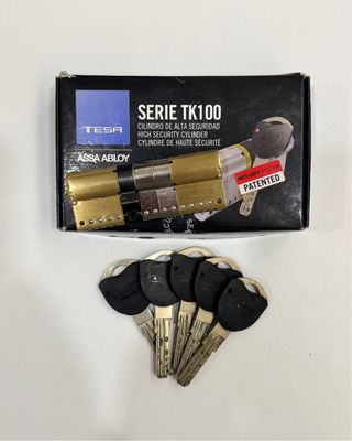 Cilindro Tesa ASSA ABLOY TK100 Alta Segurança