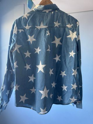 Camisa vaquera estrellas Talla L