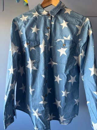 Camisa vaquera estrellas Talla L