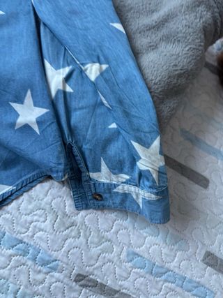 Camisa vaquera estrellas Talla L
