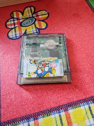 Cartuccia Gioco Game Boy Super mario bros delux