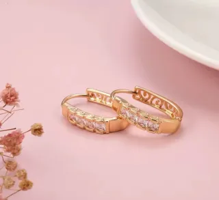 Pendientes Oro con Circonitas