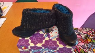 Stivaletti Irregular Choice neri