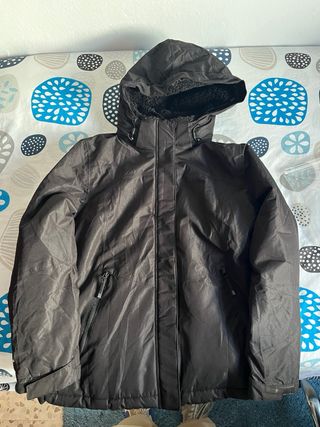 Chaqueta de Invierno Impermeable Negra