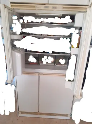 Frigorífico blanco Americano Electrolux