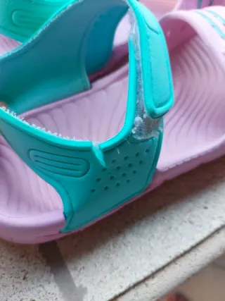 Sandali bambina in plastica n. 35